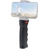 Mocoocouture Stabilizzatore universale a 1/4 viti per fotocamera, smartphone, impugnatura leggera, design ergonomico, base a sgancio rapido, stabilizzatore manuale