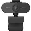Generic Webcam Full HD 1080p con microfono integrato, fotocamera USB Plug and Play, con copertura privacy e supporto a clip, per zoom, Skype, riunioni e live streaming