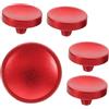 COHEALI Pulsante di Scatto Fotocamera Rosso 5 Pezzi in Lega di Alluminio | Cattura Reattiva, Profilo Antiscivolo, Formato 0, 95x0, 95x0, 55cm per Dslr