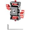 Pjeghbvop Piattaforma regolabile per fotocamera a due teste per LED
