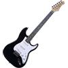 EKO ST-100 Black Chitarra Elettrica modello Strat Nera per Principianti