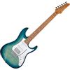 IBANEZ AZ22S1F-TXB Transparent Turquoise Burst Chitarra Elettrica 6 Corde Tra...