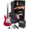 SoundSation Rider GP CAR Candy Apple Red Guitar Pack Elettrico Candy Apple Red
