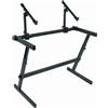 Quik Lok Z726L Supporto Stand a Z per 2 Tastiere