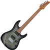 IBANEZ AZ24S1F-TKS Transparent Black Sunburst Chitarra Elettrica 6 Corde Tran...