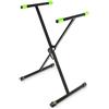 Gravity KSX 1 Keyboard Stand Supporto a X per Tastiera Musicale Regolabile