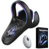 GQTYBZ Anello Vibrante per Lei e Lui - Sextoys per Uomini, Cock Ring Sessuali per Coppie con 10 Modalità di Vibrazione, Sextoy Pene, Sextoysys Coppia, Anello Fallico Erezione in SIlicone