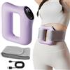 Bindokun Anello fasciale multifunzione per tutto il corpo, massaggiatore elettrico a 5 intensità e 3 frequenze, vibrazione ad alta frequenza contro la cellulite per addome, gambe, schiena con cinturino