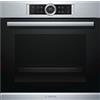 Bosch Serie 8 HRG635BS1 forno Forno elettrico 71 L 3600 W Nero, Acciaio inossidabile A+