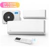 Midea Breezeless E Dual Split 5,28 kW 12.000 + 12.000 per 2 stanze fino a 23 mq