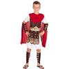 Boland - Costume da gladiatore per bambino, set con tunica, protezioni per braccia e gambe, guerriero, cavaliere, carnevale, festa in maschera