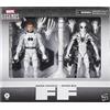 Marvel Hasbro Marvel Legends Series, Mister Fantastic e Spider-Man Future Foundation, confezione da 2 action figure collezionabili ispirate ai fumetti dei Fantastici Quattro da 15 cm