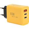 VBESTLIFE Caricabatterie USB C da 65 W, Adattatore di Alimentazione PD GaN a 3 Porte QC3.0 Blocco di Ricarica Rapida per S23, S23 Ultra, S22, per IOS 15, 14, 13, per IOS Book Pro