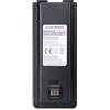 BAOFENG Batteria agli ioni di litio UV-25B, 5200 mAh, 7,4 V, batteria originale ad alta capacità, supporta la ricarica diretta USB-C, compatibile con radio UV 25 Tactical Two Way (nero)