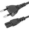 Supecesorio Cavo di Alimentazione, 1,5m Cavo Alimentazione Euro 2 PIN Spina C7 Power Cable Cav o di Rete per Monitor Computer Stampante Console Televisione TV Lettori DVD Scanner Decoder Hi-Fi
