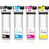Aurotec Cartucce T11D1 T11D2 T11D3 T11D4 per Epson WF-C5390DW WF-C5890DWF