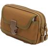 CRSUSUKJ Custodia da Cintura per Cellulare,Porta Cellulare Da Cintura,Smartphone Fondina Borsetta Porta Cellulari Sacchetto Clip da Cintura Telefono Custodia da Viaggio All'aperto Borsa Pochette(Cachi)