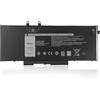 Chinoket 3HWPP Laptop Akku für Dell Latitude 5401 5410 5411 5501 5510 5511 Precision 3541 3550 3551 Inspiron 17 7706 15 7500 7506 2-in-1 Black Edition 10X1J JG75F N2NLL 1VY7F 3PCVM 401D9 451-BCMN