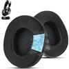 Wzsipod Cooling-Gel - Cuscinetti di ricambio per cuffie Steelseries Arctis Nova Pro Wireless/Arctis Nova Elite (non compatibili con altri modelli), ispessiti e confortevoli, colore: nero