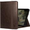 TORRO custodia compatibile con iPad Air 11 M4 (2026), M3 (2025), M2 (2024) e 5a/4a gen - Custodia a libro in pelle con supporto, ricarica Apple Pencil e funzione auto sleep/wake (Marrone scuro)