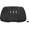 docooler 2.4GHz Wireless Keyboard Touchpad Mouse Telecomando Portatile 4 Colori Retroilluminazione per Android TV Box Smart TV PC Notebook