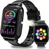 pmstuy Smartwatch Bambini 1,83 HD, Orologio Smartwatch Bambini con 18 Giochi, Monitor del Sonno, Contapassi, Torcia, Sveglia, Impermeabile, Fitness Tracker Regali di Natale e Compleanno per Ragazza Ragazzo