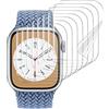 CUFEREDU 6 pcs Pellicola idrogel per Apple Watch Ultra 3/ Ultra 2 / Ultra 1 49mm 1.92 Smartwatch Soft TPU Pellicola in gel Protezione dello schermo Autoguarigione, Installazione facile, Sensibile al tocco
