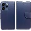 KEJI Cover Custodia per OPPO Reno 15F 5G, Cover Custodiaa Libro in Pelle Portafoglio con Supporto Flip Caso Supporto Stand Chiusura Magnetica Oppo RENO 15 FS 5G, Elegante (BLU)