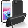 Giabuao Custodia per iPhone 8/7/6S/6/SE 2020 (4,7, 8500 mAh), sottile custodia di ricarica espansa ricaricabile, custodia portatile con batteria per iPhone SE 2020/7/6S/6/8