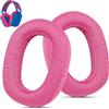 Wzsipod - Cuscinetti di ricambio in tessuto a rete per cuffie da gioco wireless Logitech G435 Lightspeed, tessuti traspiranti e materiali in schiuma (rosso)