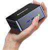 GMKtec Mini PC Intel Core i7 12700H (14 Core/20 thread, Turbo 4,7 GHz) M3 Ultra 16 GB DDR4 512 GB SSD M.2 NVMe (Supporto SATA) Mini Computer con Triple Display, USB 3.2 Gen 2 * 2, Type-C， 2.5G LAN