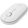 Logitech 910-005888 Pebble I345 Mouse Bluetooth, Bianco, 1000 DPI, 59 mm x 107 mm x 26,5 mm Dimensioni