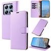 KKEIKO Cover per Xiaomi 14T Pro, Antiurto Custodia in PU Pelle con Blocco RFID, Magnetico Protettiva Cover per Xiaomi 14T Pro, Viola