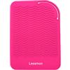 Lessmon Tappetino resistente al calore per arricciacapelli, piastra lisciante e strumenti per acconciatura, 22,9 x 16,5 cm, rosa