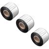 vhbw 3x nastro trasferimento termico compatibile con TSC TTP-244 Pro, TTP-243 Pro etichettatrice, indelebile, 40mmx300m, cera/resina