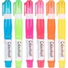 Colourbook Set 6 Correttori A Penna 7 Ml Multicolore, Bianchetto Liquido Bianco Punta Fine 2 Mm, Asciugatura Rapida Per Scuola Ufficio Casa E Astuccio