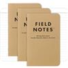 Field Notes - Confezione da 3 righe in carta kraft