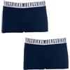 Bikkembergs Pack-2 Boxer Frontale anatomico essenziale BKK1UTR01BI uomo