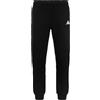 Kappa - Pantaloni Tuta, Uomo, Nero, Cotone, Palestra. Kappa4Training Bemic, Taglia: L