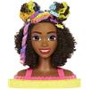 Mattel Barbie - Hairstyle Capelli Arcobaleno, Pettinabile con Capelli Ricci