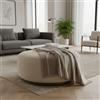 SOMMA BOLTON, COPERTA IN LANA LAMBSWOOL MATRIMONIALE SOMMA BEIGE