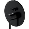 Omnires Y1235BL, Rubinetti doccia e vasca a scomparsa Y, Black mat