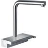 hansgrohe Aquno Select M81 Miscelatore monocomando da cucina 250, bocca estraibile, 2 getti, cromo, 73836000