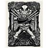 Komar WTD - Quadro da parete Marvel Wolverine Lino-Cut - dimensioni 40 x 50 cm - cameretta dei bambini