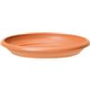Scheurich Linda, Sottovaso in plastica, colore: terracotta, diametro 63 cm, altezza 8,8 cm