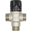 ROOwarMer Valvola miscelatrice termostatica 1/2 3/4 1 1-1/4 1-1/2 pollice per doccia lavabo bagno cucina rubinetto vasca bidet (3/4 pollice (DN20))
