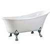 Bernstein Franco in vasca da bagno Parigi acrilico bianco 830 - BS - 176 x 71 cm - incluse, 1414