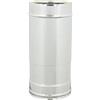 ALLINOX Modulo Telescopico Doppia Parete Canna Fumaria Acciaio INOX Tubo Coibentato Regolabile da mm 250 a mm 400 (DN 100/150)