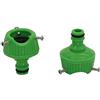 SHIOFRCN 2 pezzi connettore universale for capezzoli rubinetto dell'acqua con 3 pezzi bullone di fissaggio Watertap al tubo flessibile connettore a scatto strumento for tubi di irrigazione