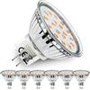 Allesgute Confezione Da 6 Lampadine LED GU5.3, MR16 Lampe Bianco Caldo 3000K, 5W, Equivalente A 45W Alogena, 450lm, AC12V, MR16 Lampadine LED Spot Non Dimmerabili GU5.3 Lampadina A Fascio Largo 120°